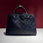 Louis Vuitton Blue Satchel M42747