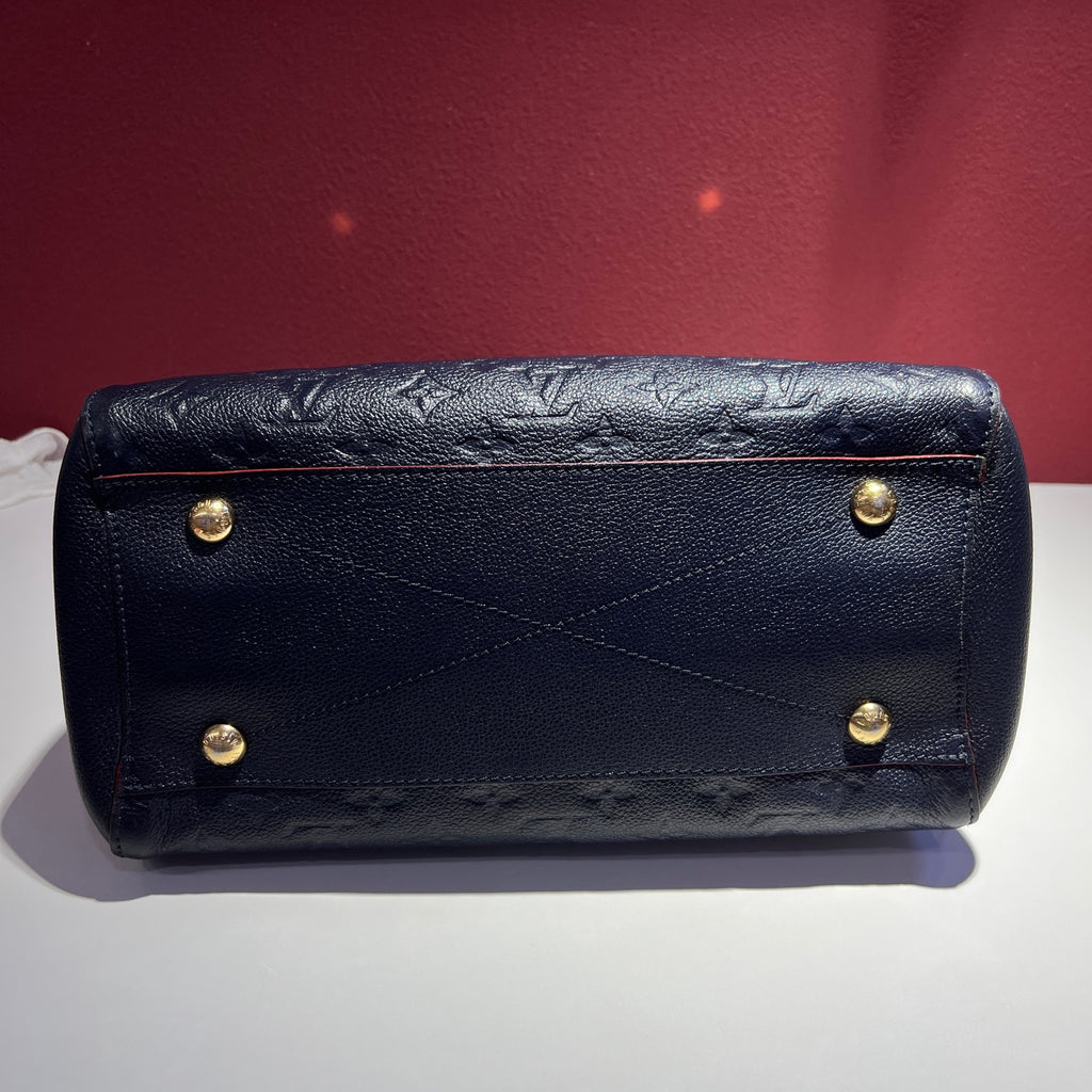 Louis Vuitton Blue Satchel M42747
