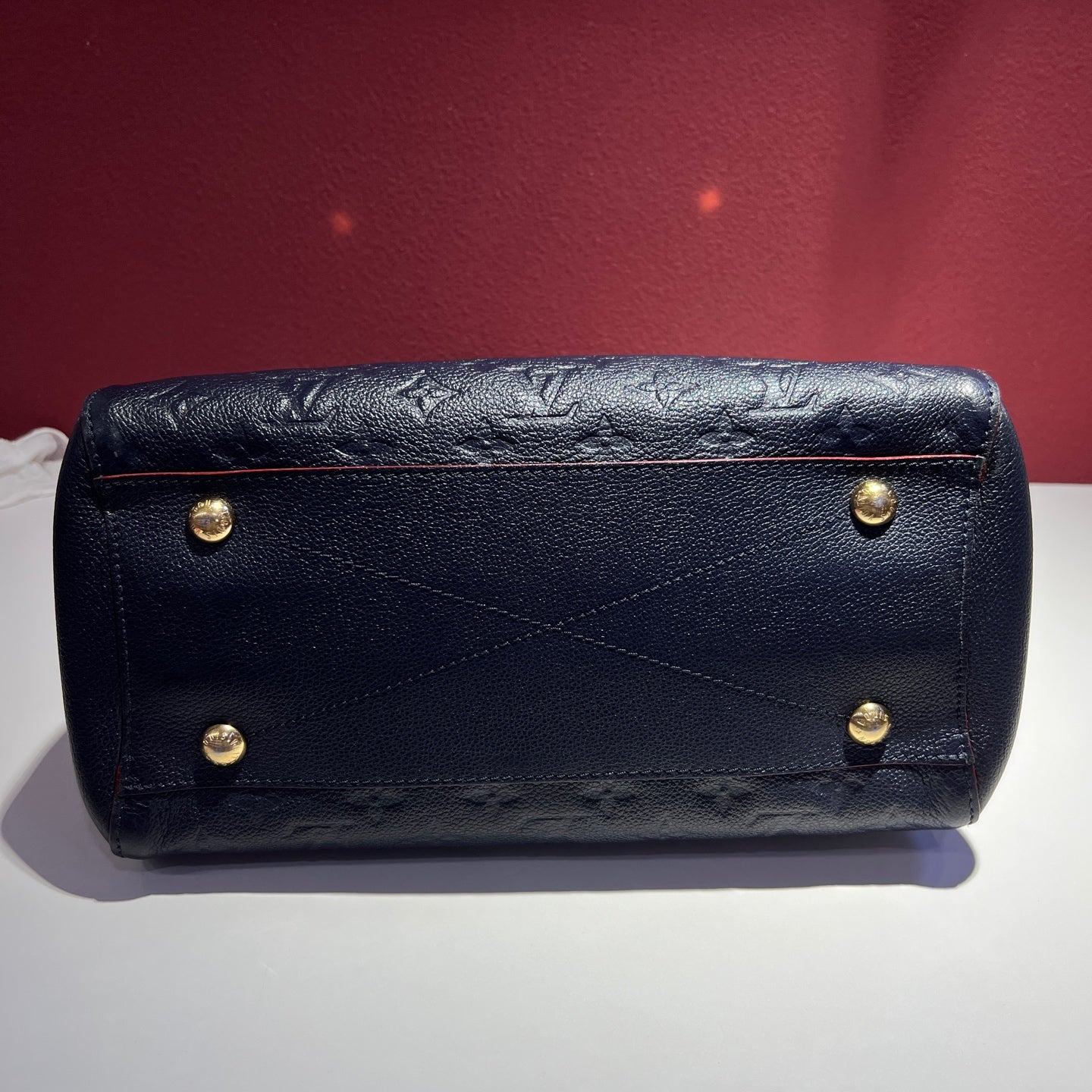 Louis Vuitton Blue Satchel M42747