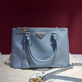 Prada Blue Satchel