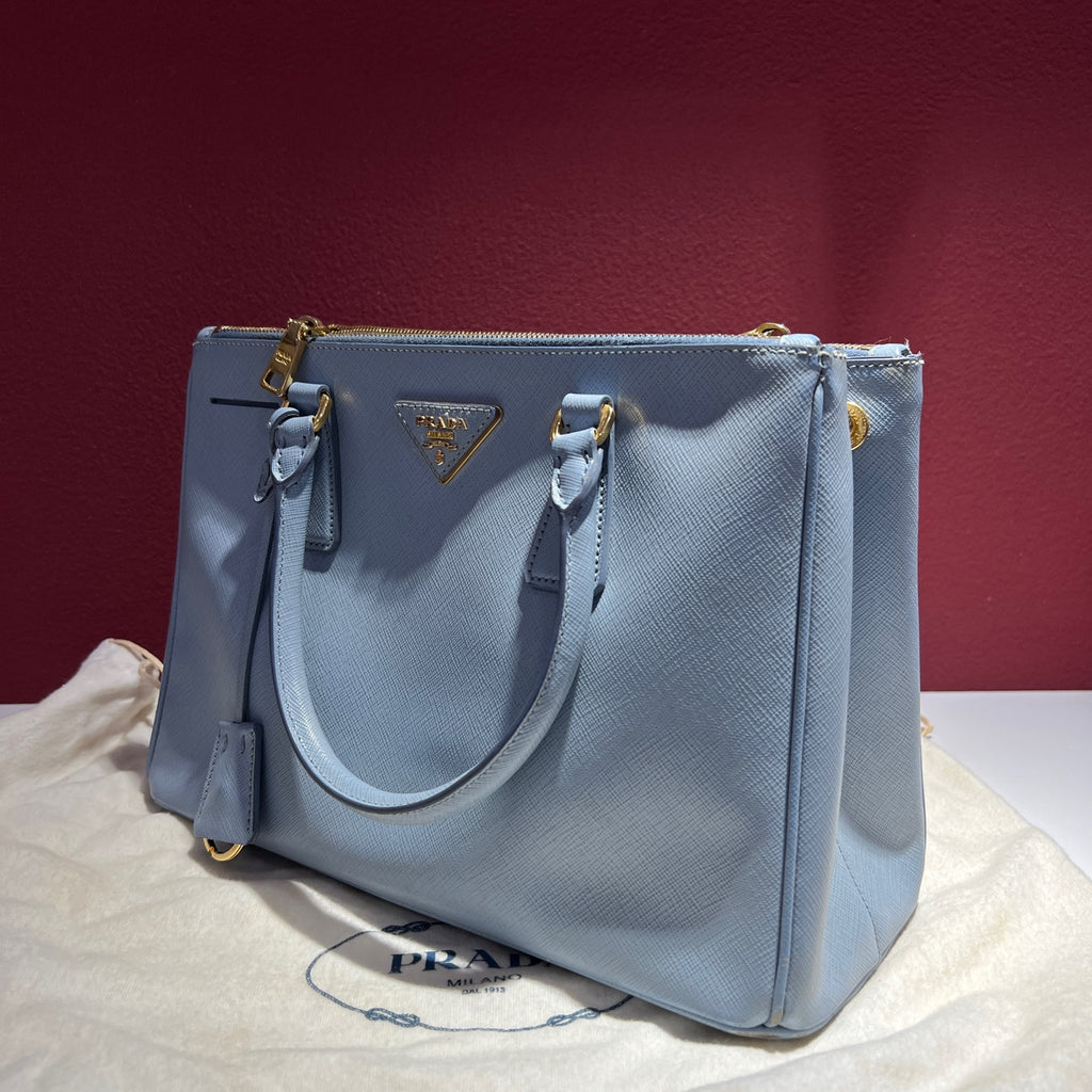 Prada Blue Satchel
