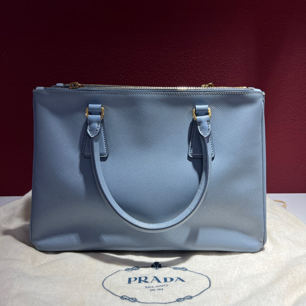Prada Blue Satchel