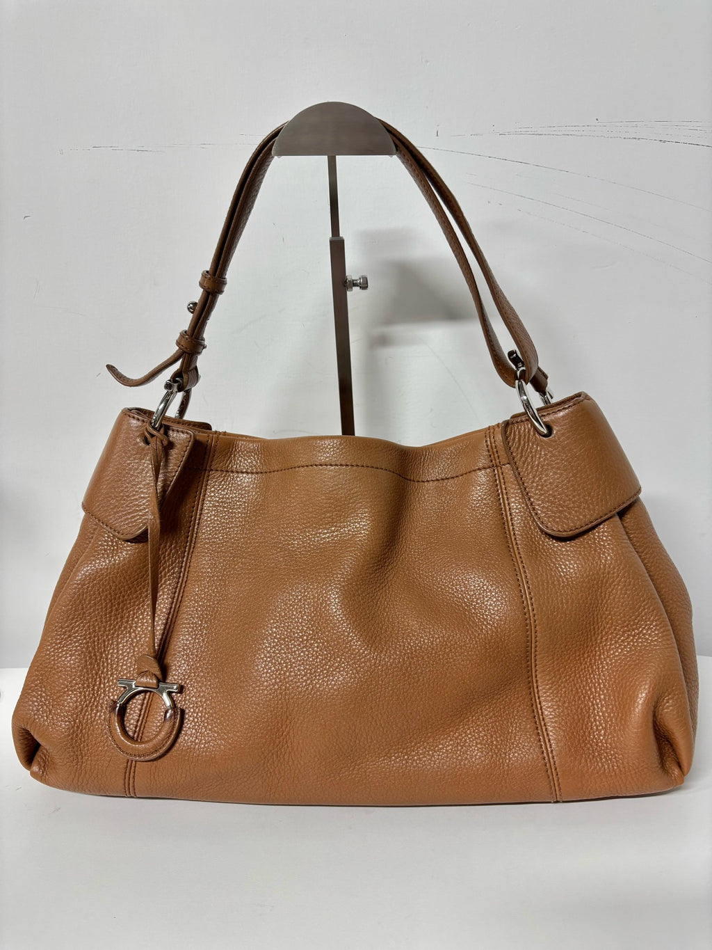 Salvatore Ferragamo Brown Satchel