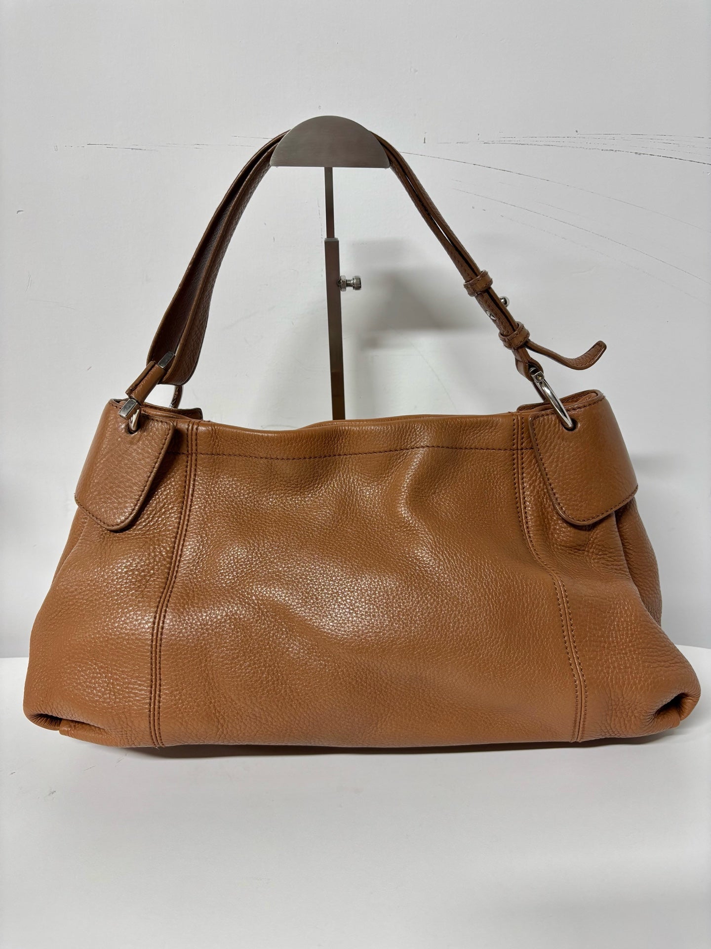 Salvatore Ferragamo Brown Satchel
