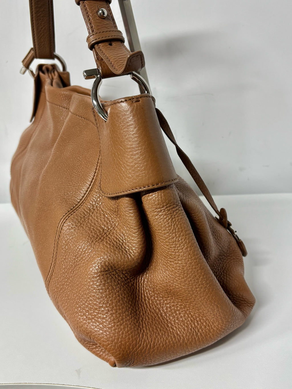 Salvatore Ferragamo Brown Satchel