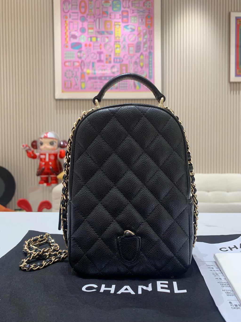 Chanel Mini backpack 13×7×18 AP3753-B10583-10601