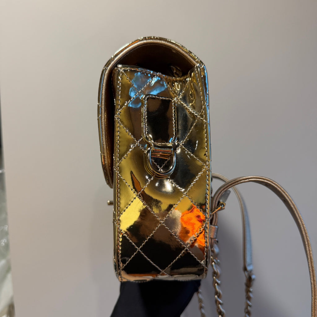 Chanel Gold Backpack