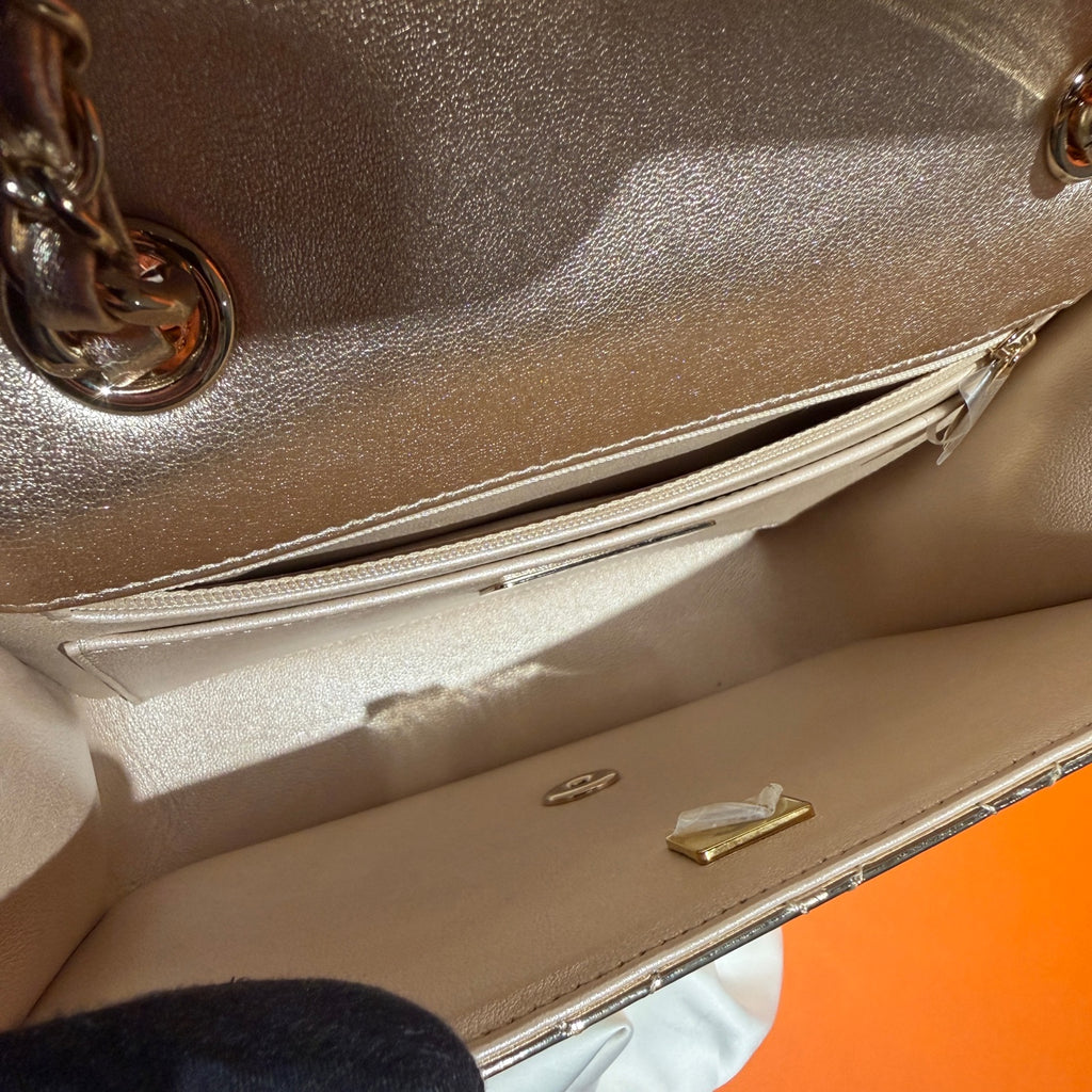 Chanel Gold Backpack