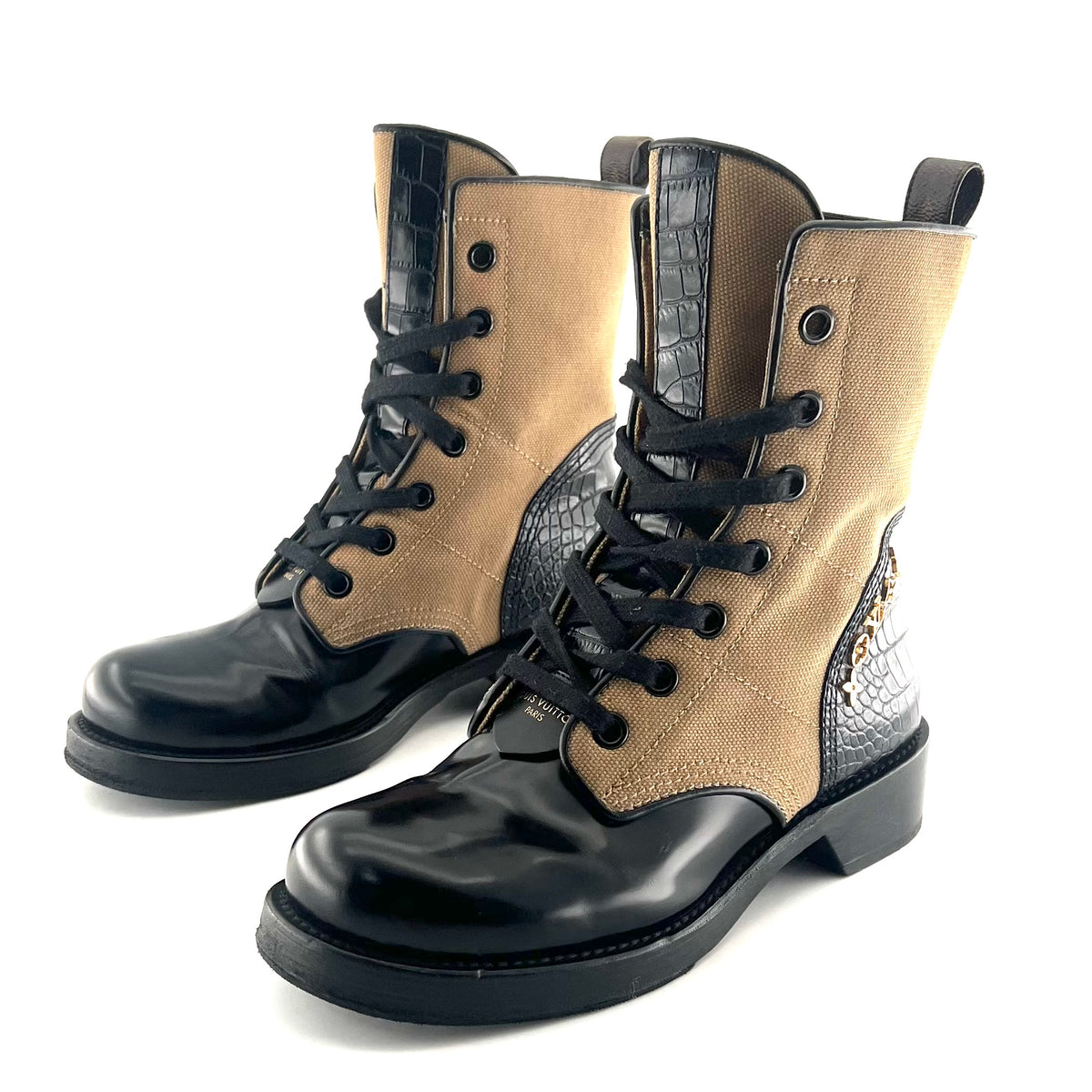 Louis Vuitton Metal Lita boots