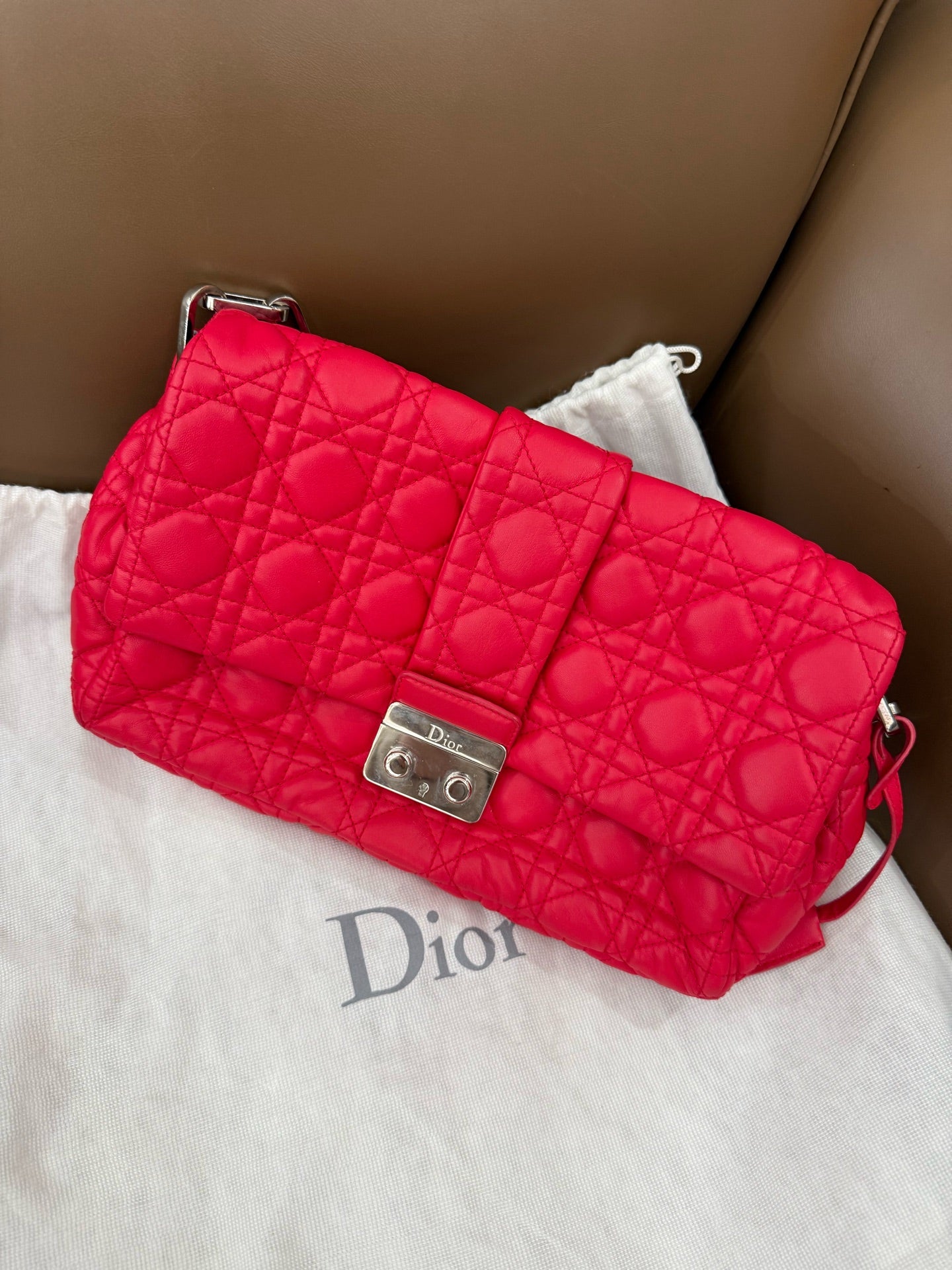Dior Red Shoulder Bag