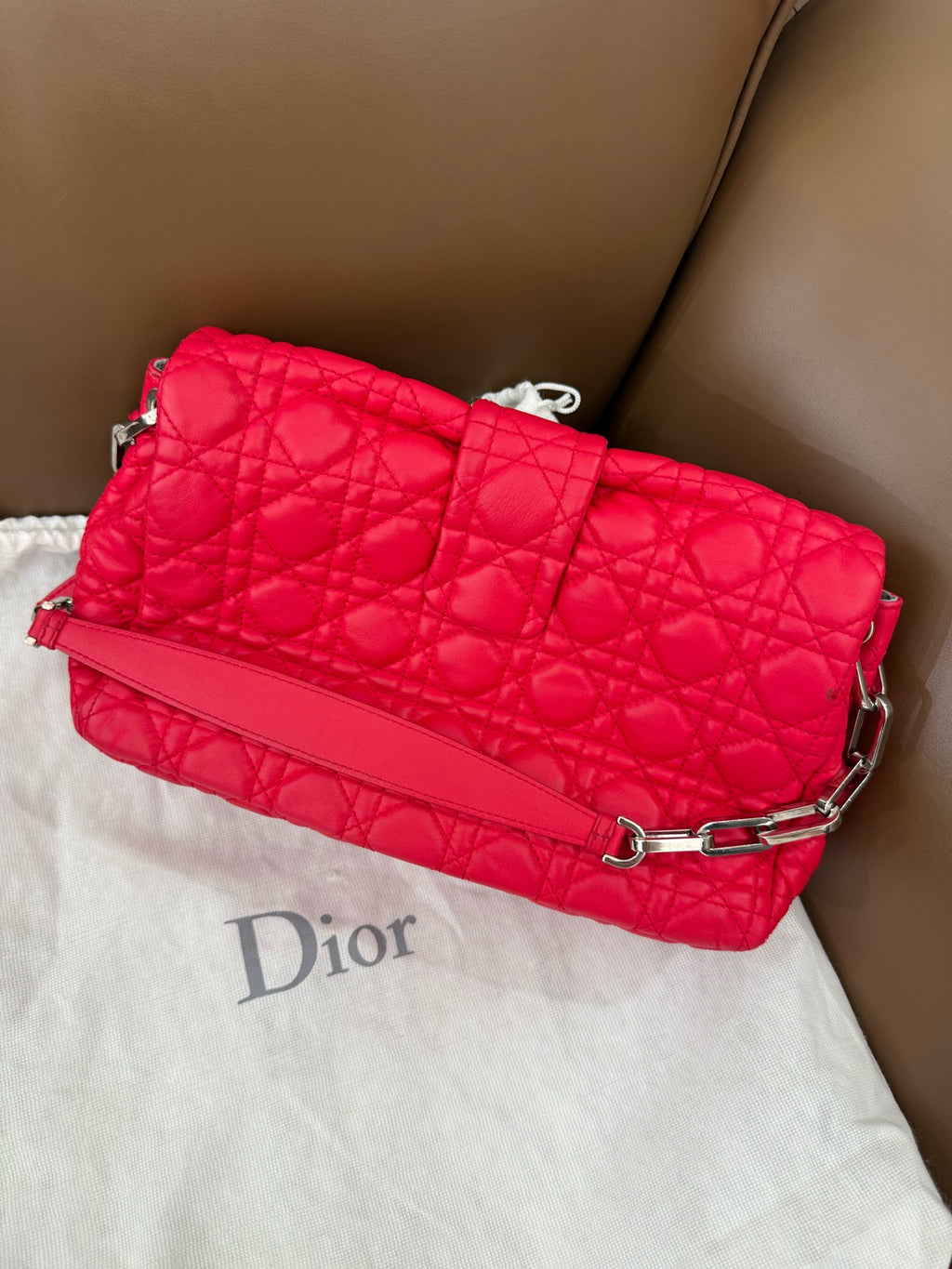 Dior Red Shoulder Bag