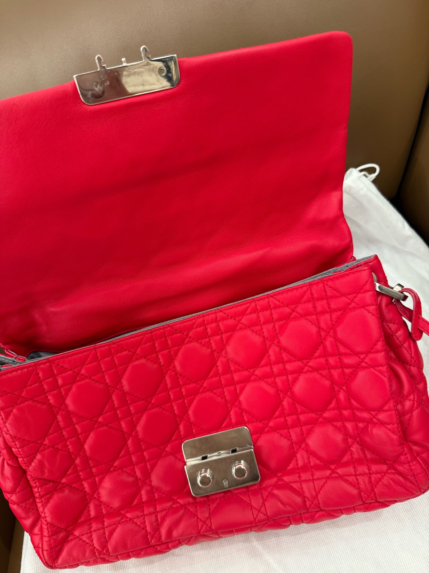 Dior Red Shoulder Bag