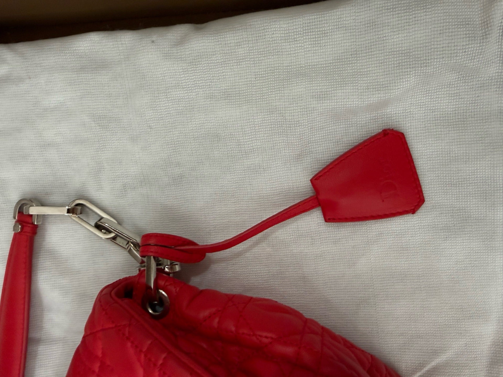 Dior Red Shoulder Bag