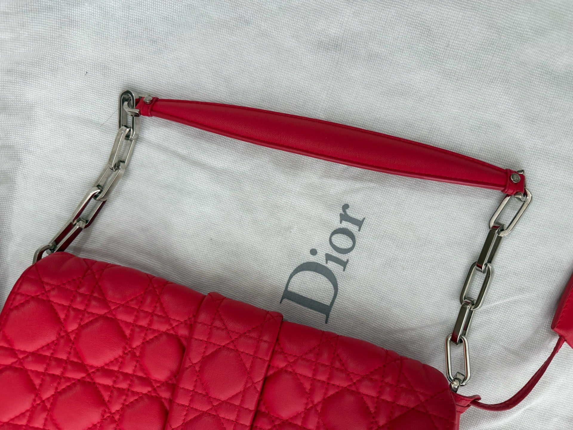 Dior Red Shoulder Bag