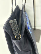 Prada Cordura Blue Shoulder Bag