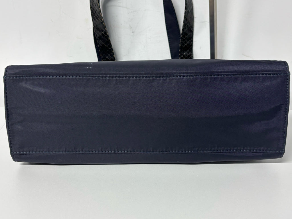 Prada Cordura Blue Shoulder Bag