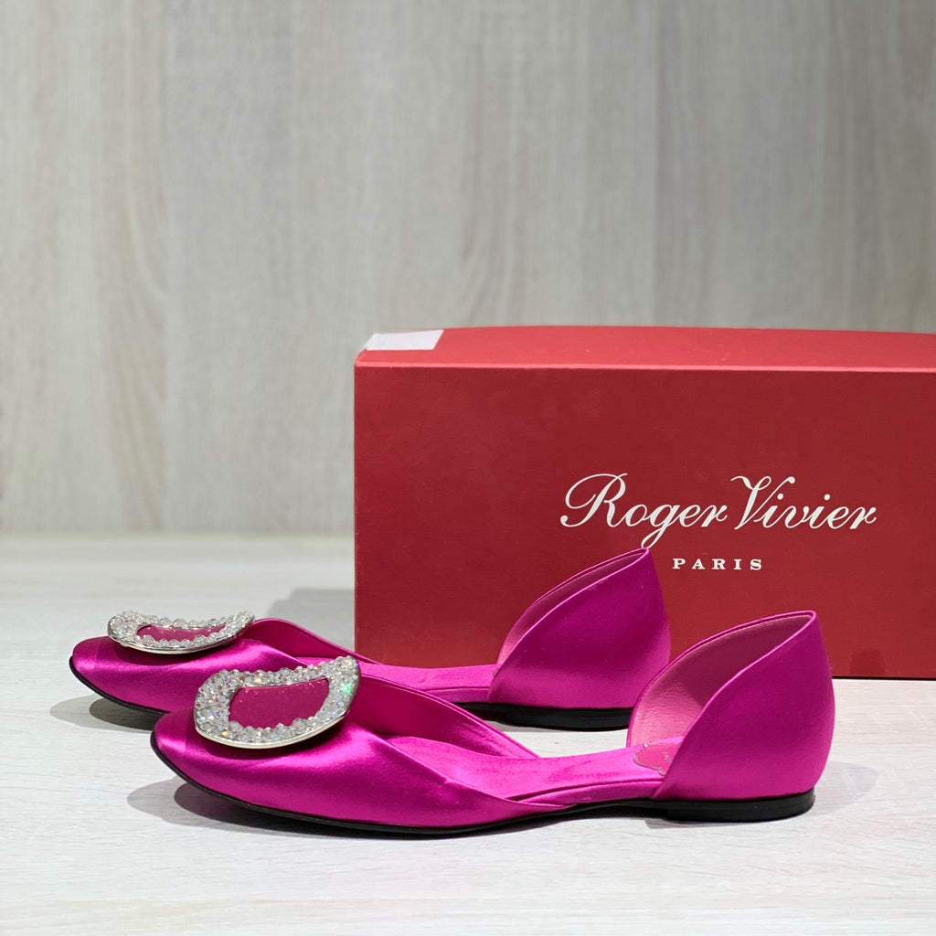 空白 Red Flat shoes