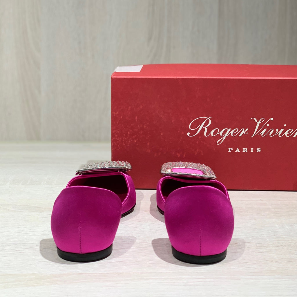 空白 Red Flat shoes