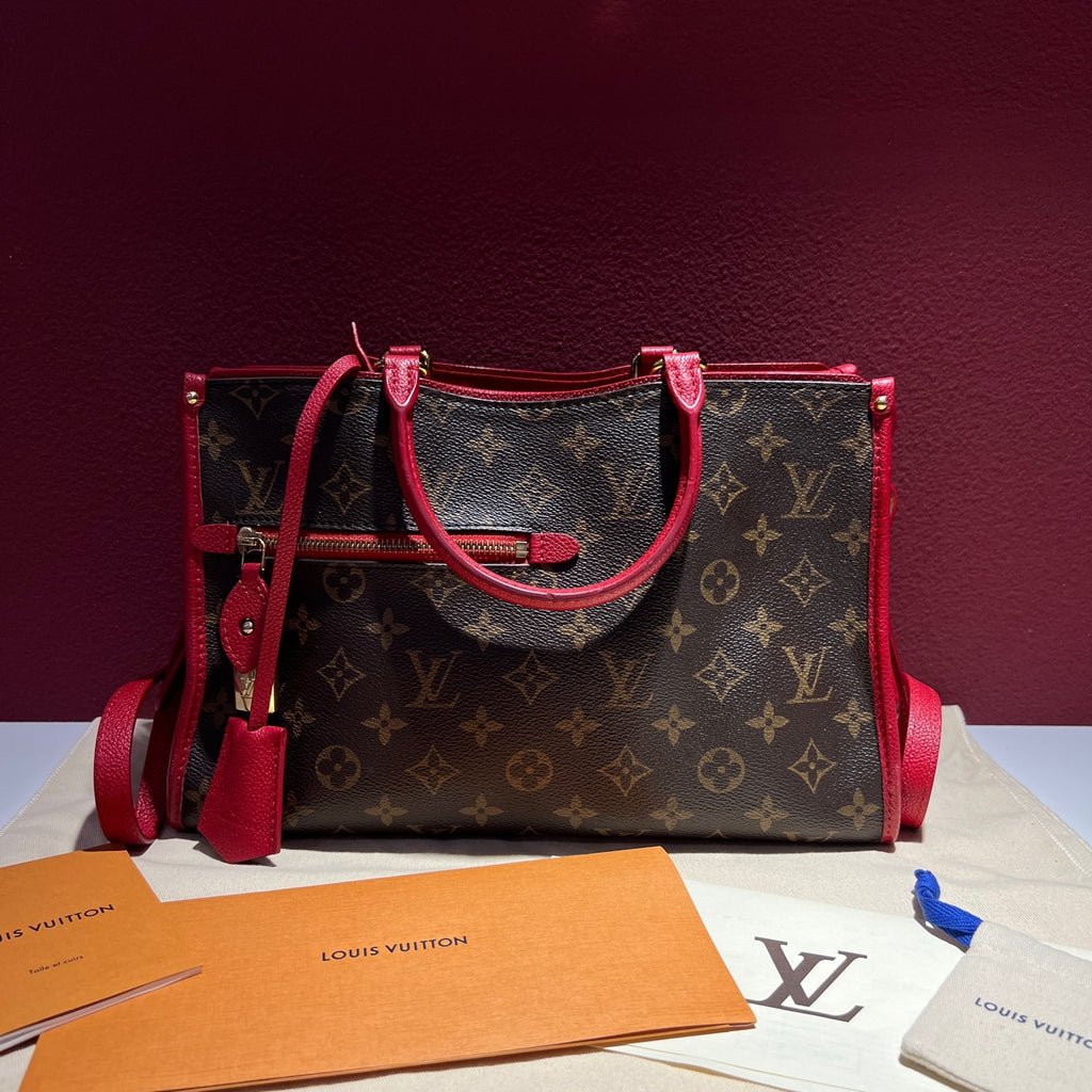 Louis Vuitton Red 32x 21x 13 cm M43433