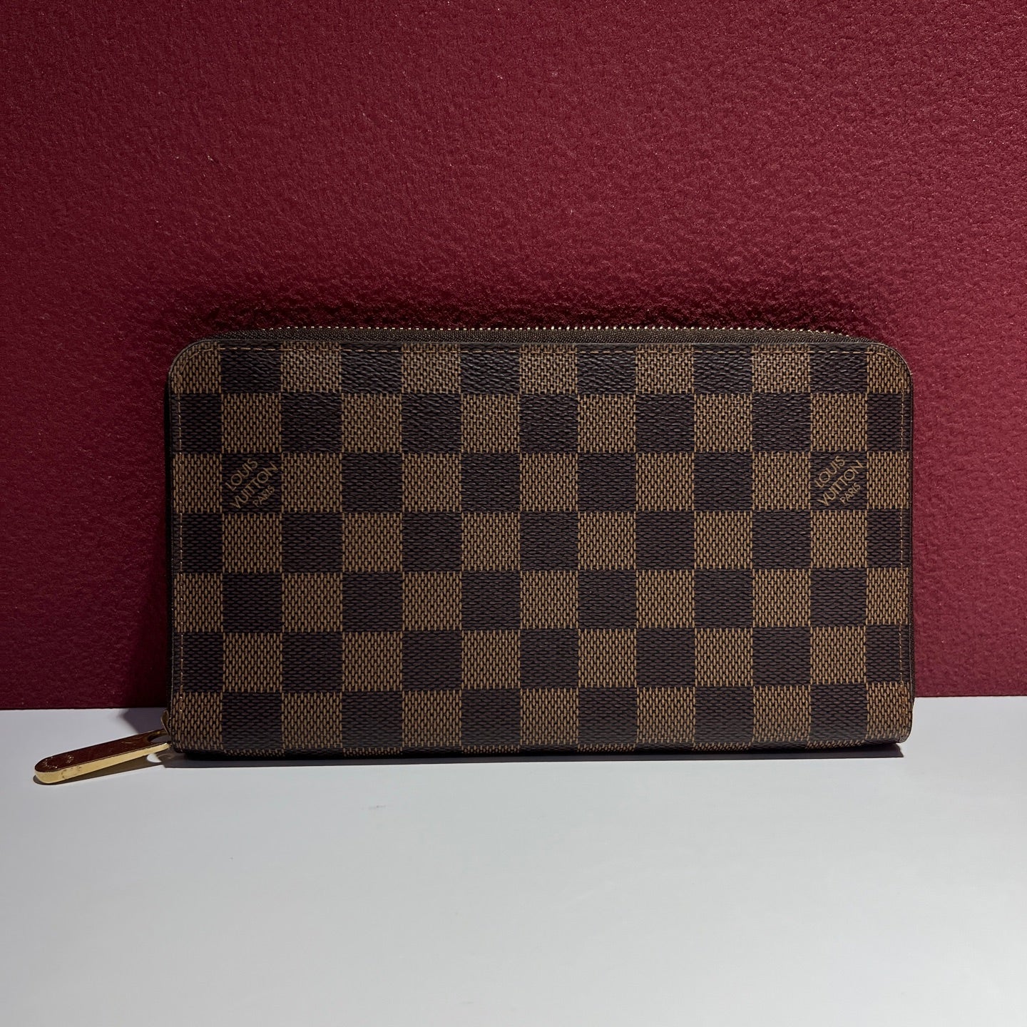 Louis Vuitton Brown Clutch 21.0x12.0cm