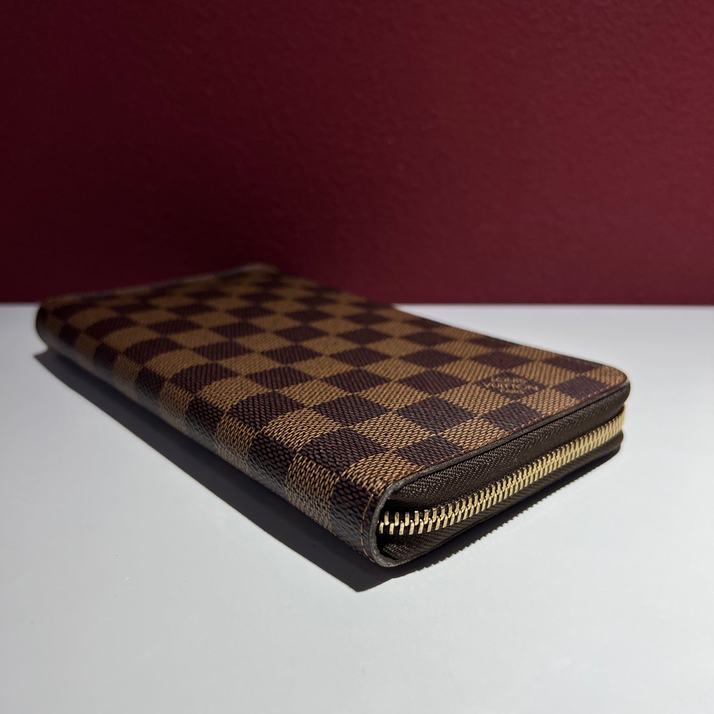 Louis Vuitton Brown Clutch 21.0x12.0cm