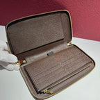 Louis Vuitton Brown Clutch 21.0x12.0cm