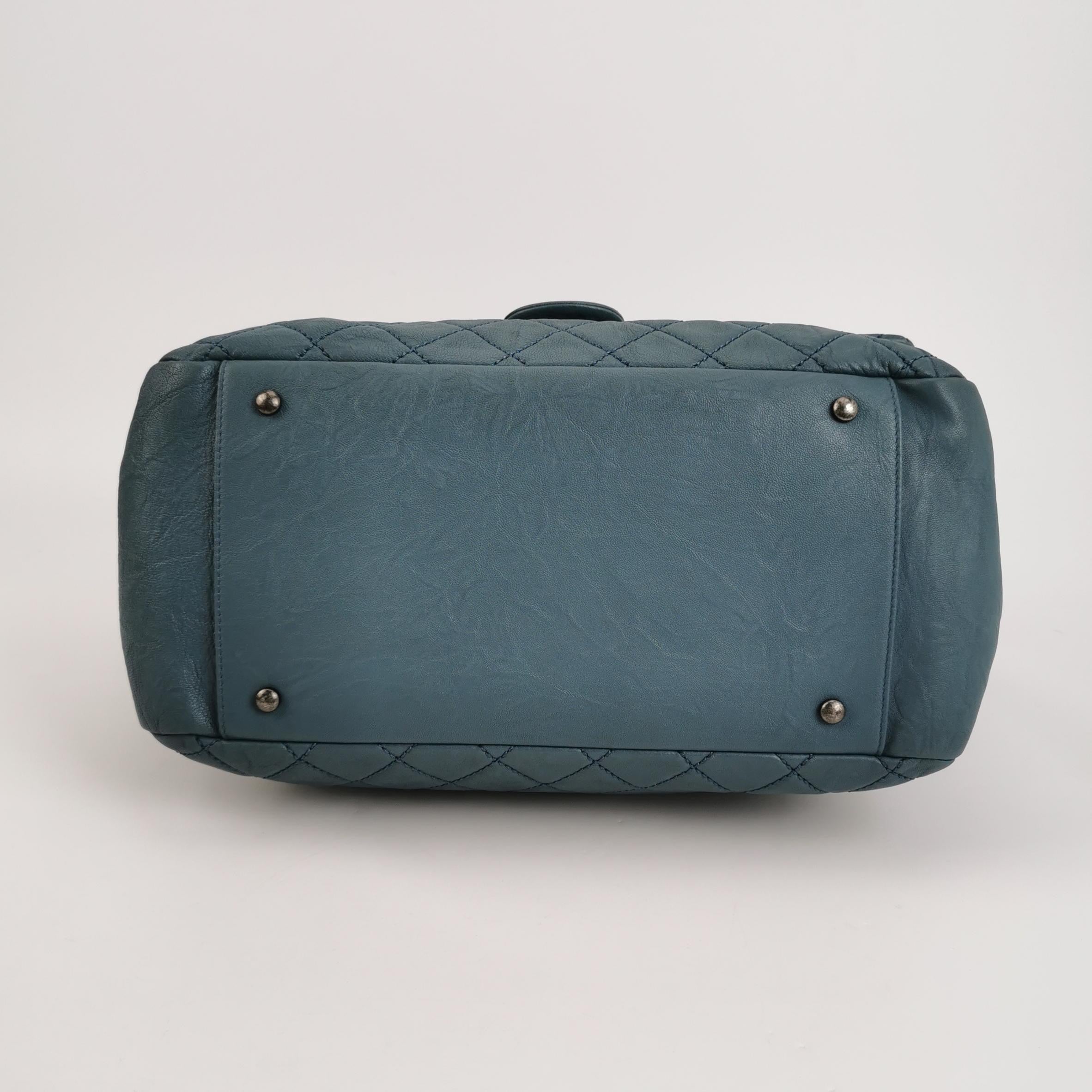 Chanel Blue Tote