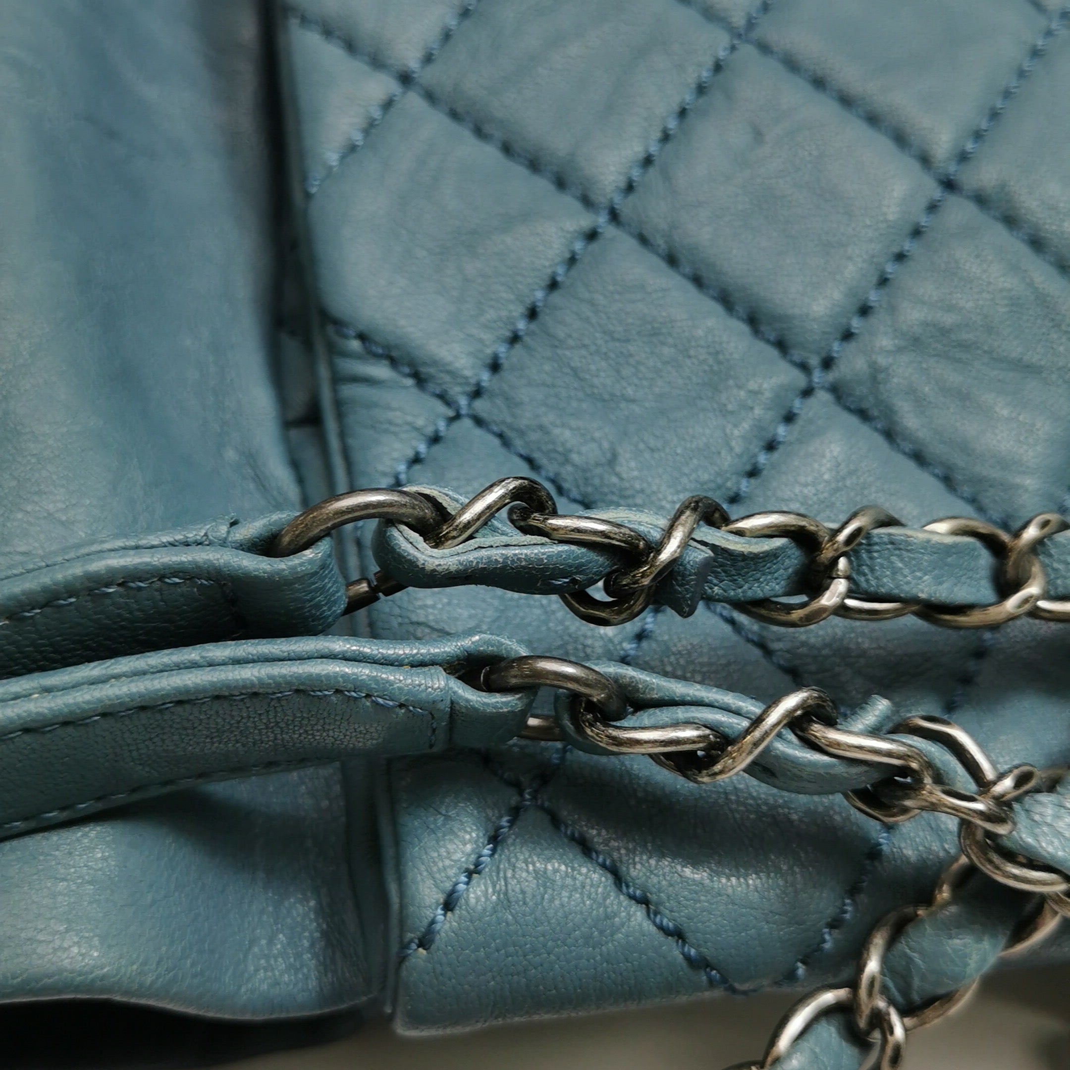 Chanel Blue Tote