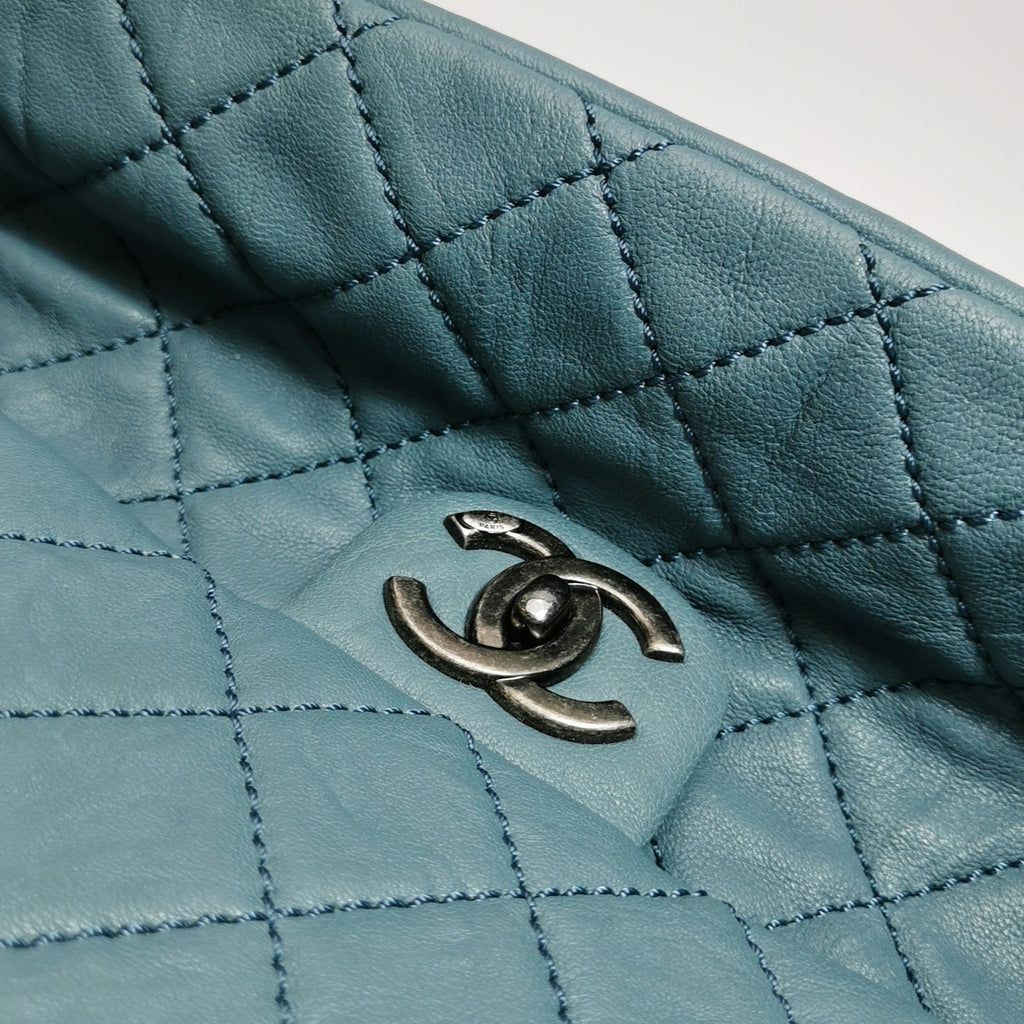 Chanel Blue Tote