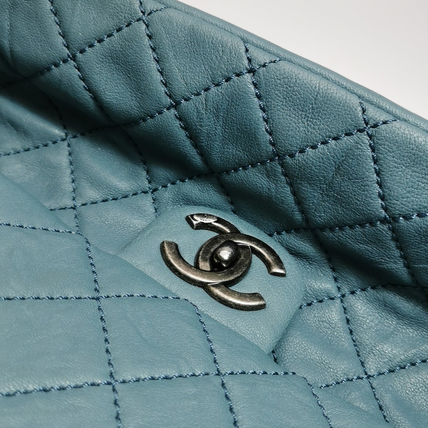 Chanel Blue Tote