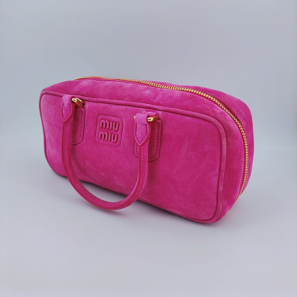 Miu Miu Alcantara Pink