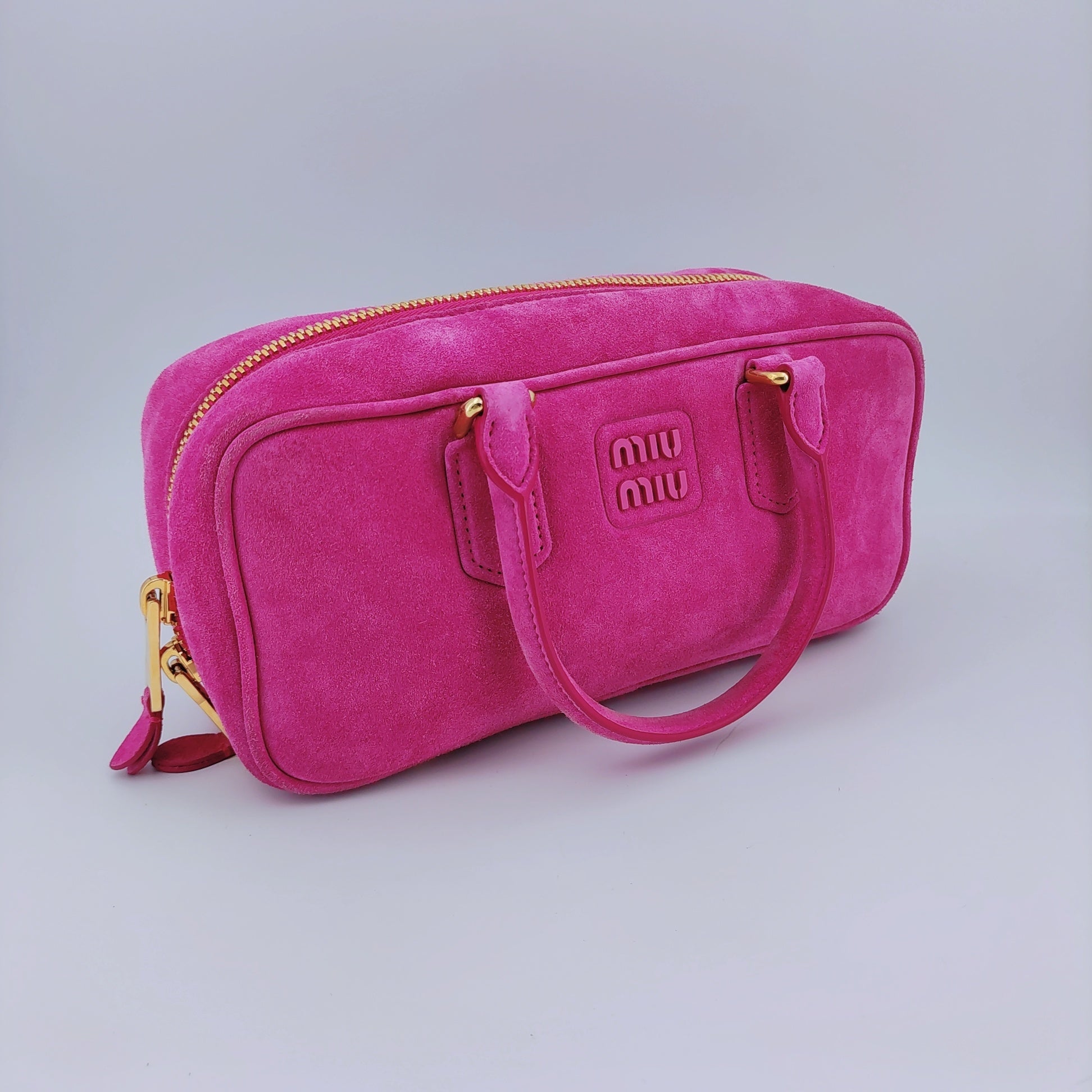 Miu Miu Alcantara Pink