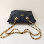 Prada Cordura Black Shoulder Bag