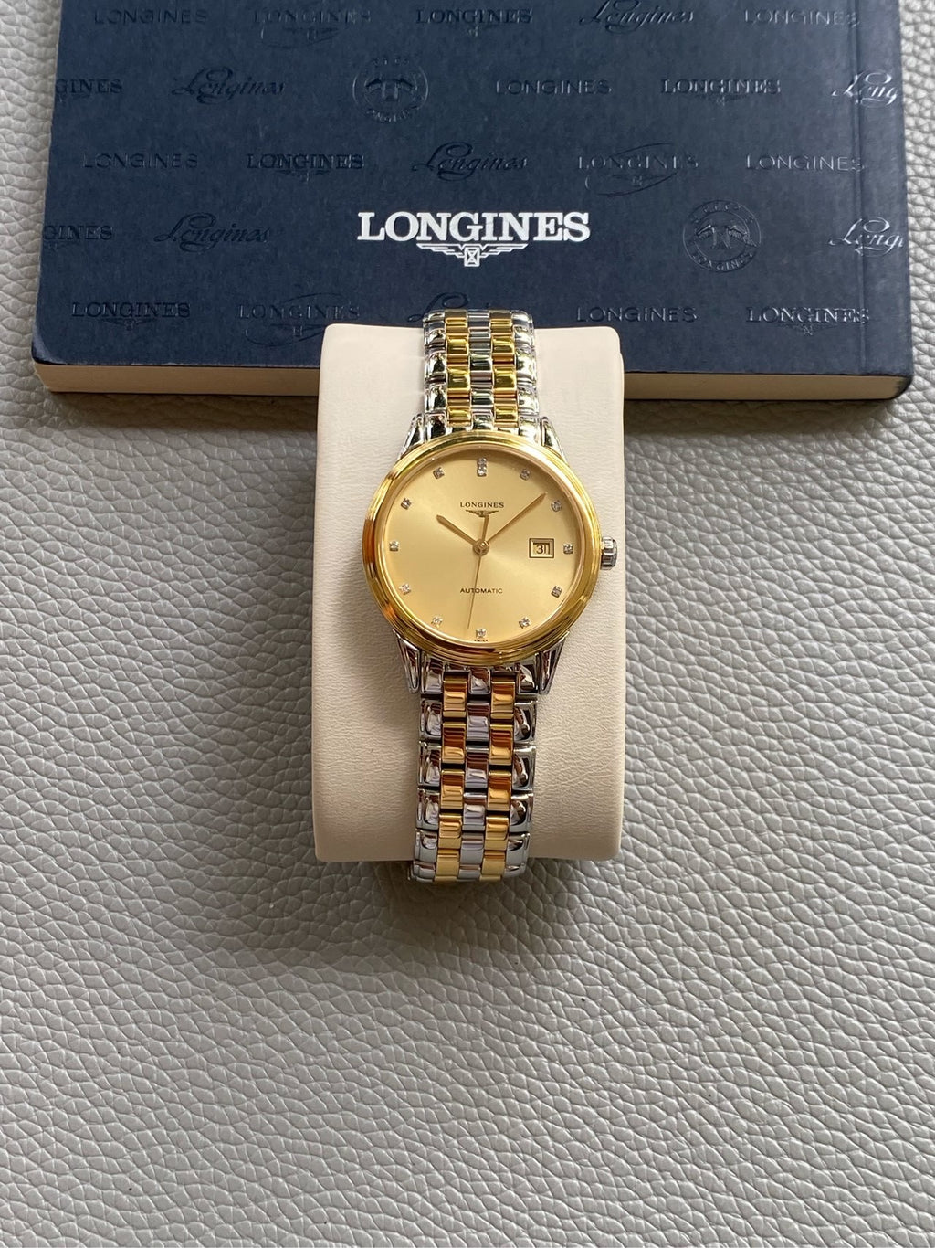 Longines Longines Military Flag Collection Gold Mechanical watch 30.00mm L4.374.3.37.7