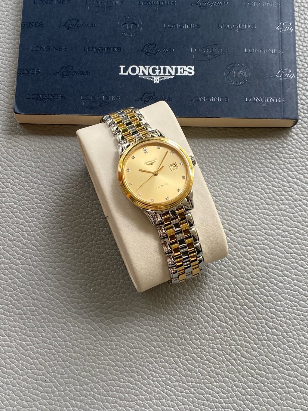 Longines Longines Military Flag Collection Gold Mechanical watch 30.00mm L4.374.3.37.7