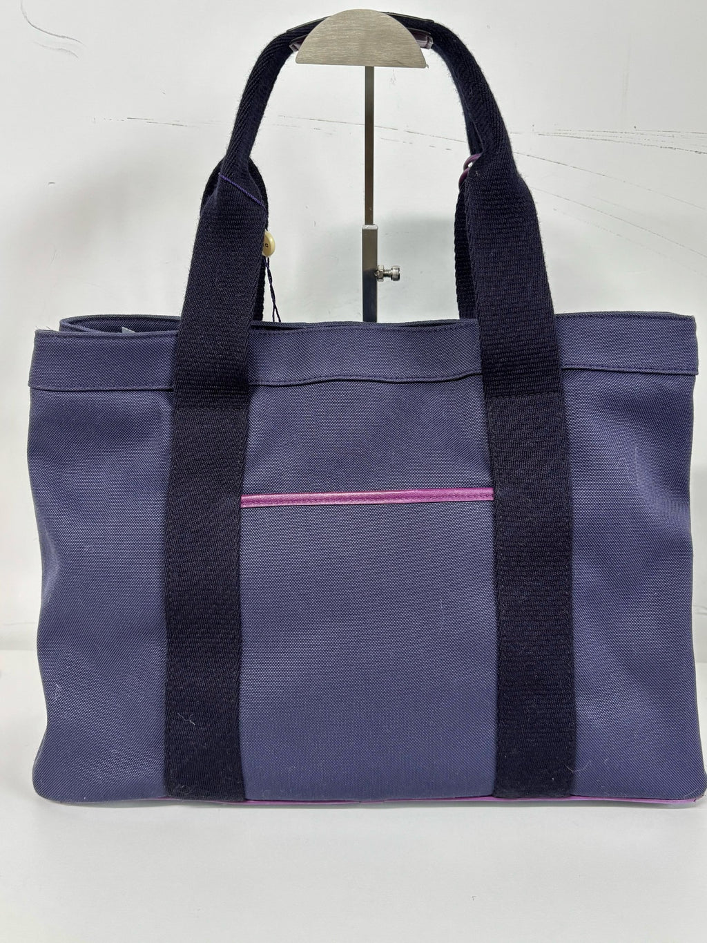 Loewe Canvas Purple Satchel