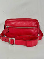 Hermes Red Messenger Bag