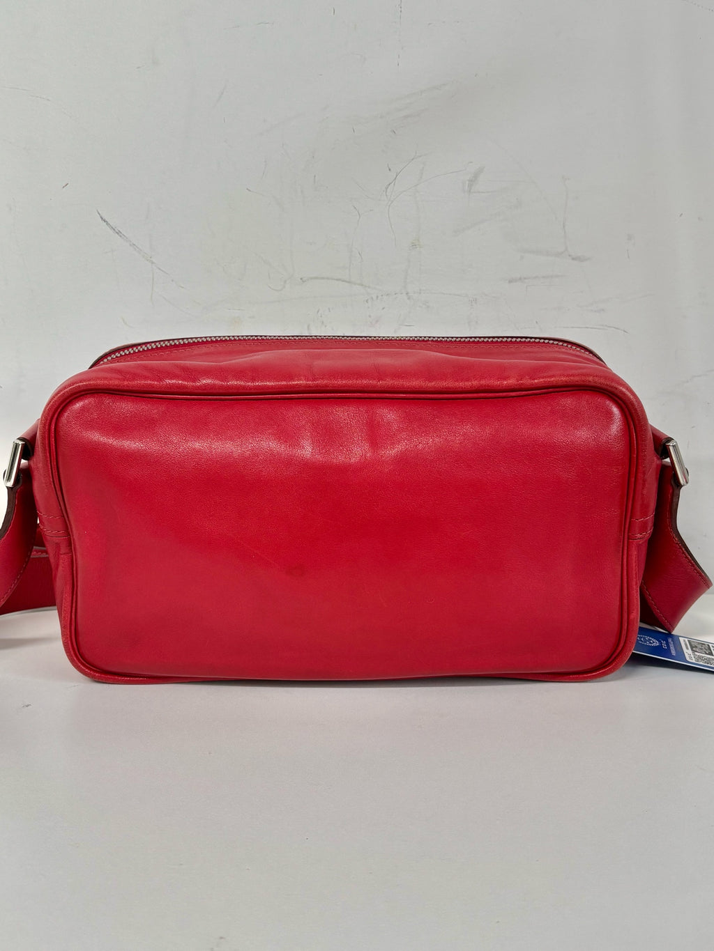 Hermes Red Messenger Bag