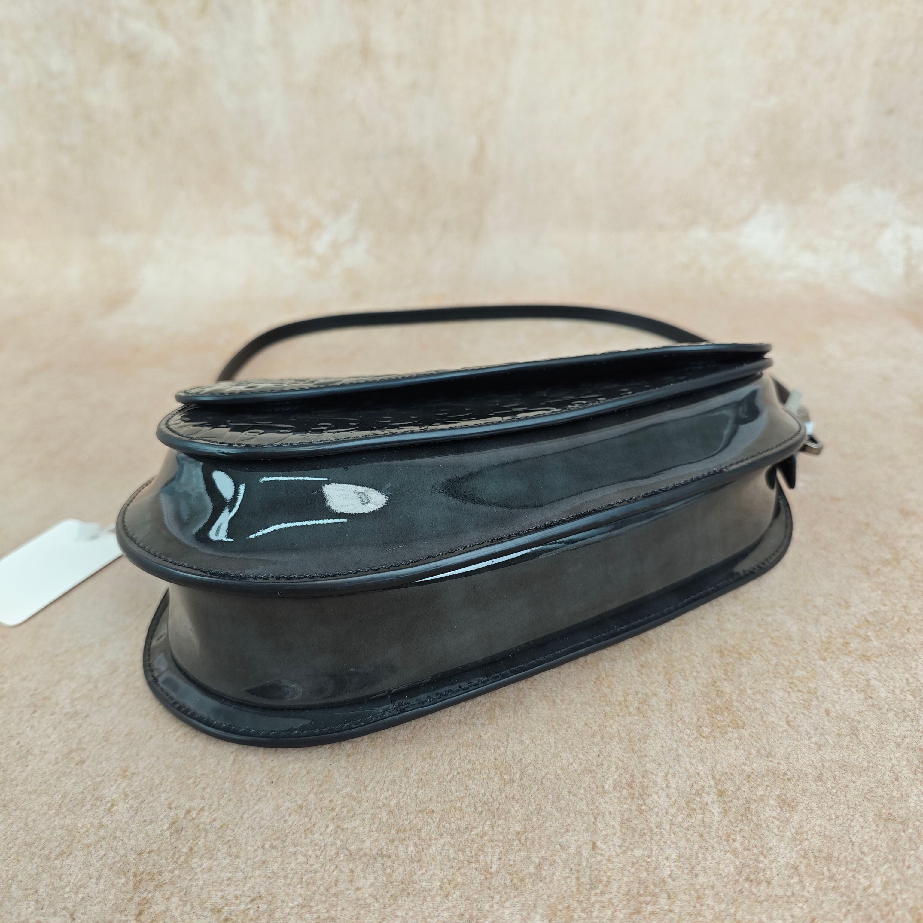 Dior Black Saddle Bag