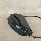 Dior Black Saddle Bag