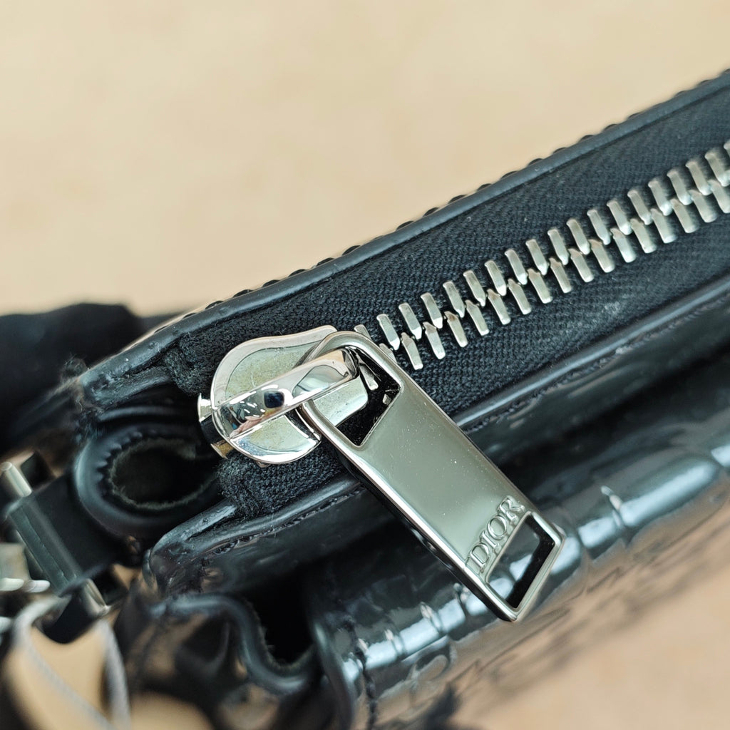 Dior Black Saddle Bag