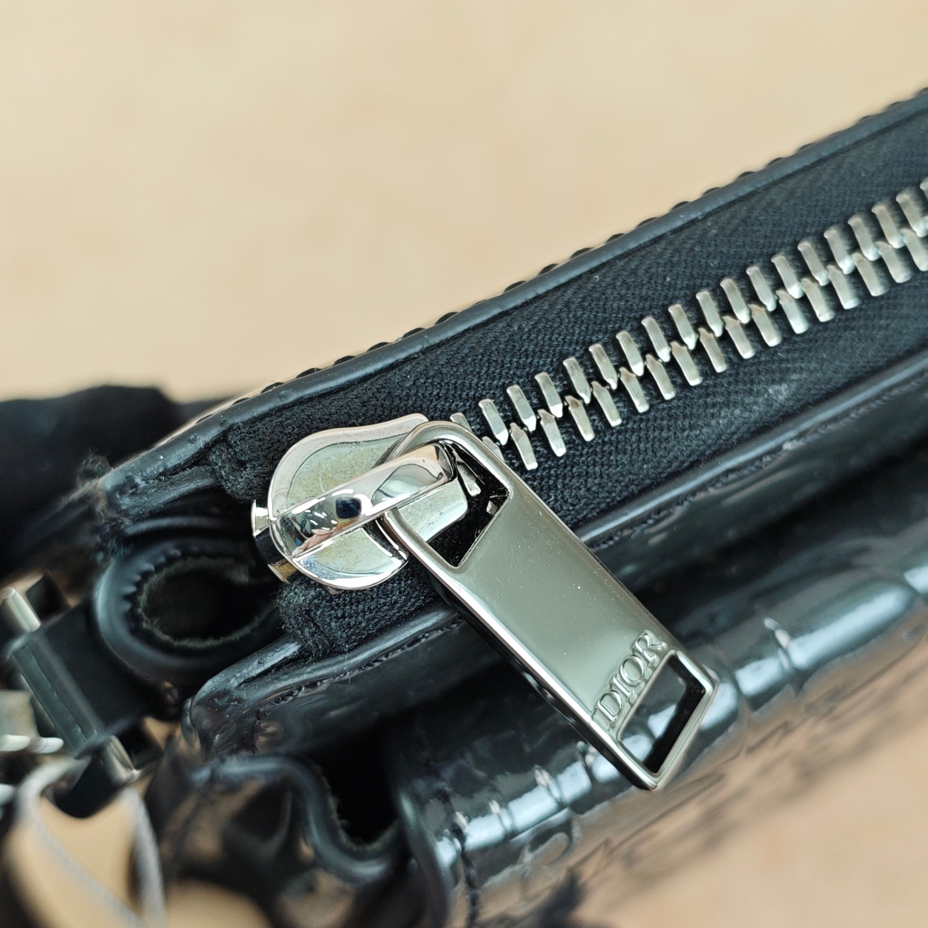 Dior Black Saddle Bag