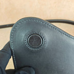 Dior Black Saddle Bag
