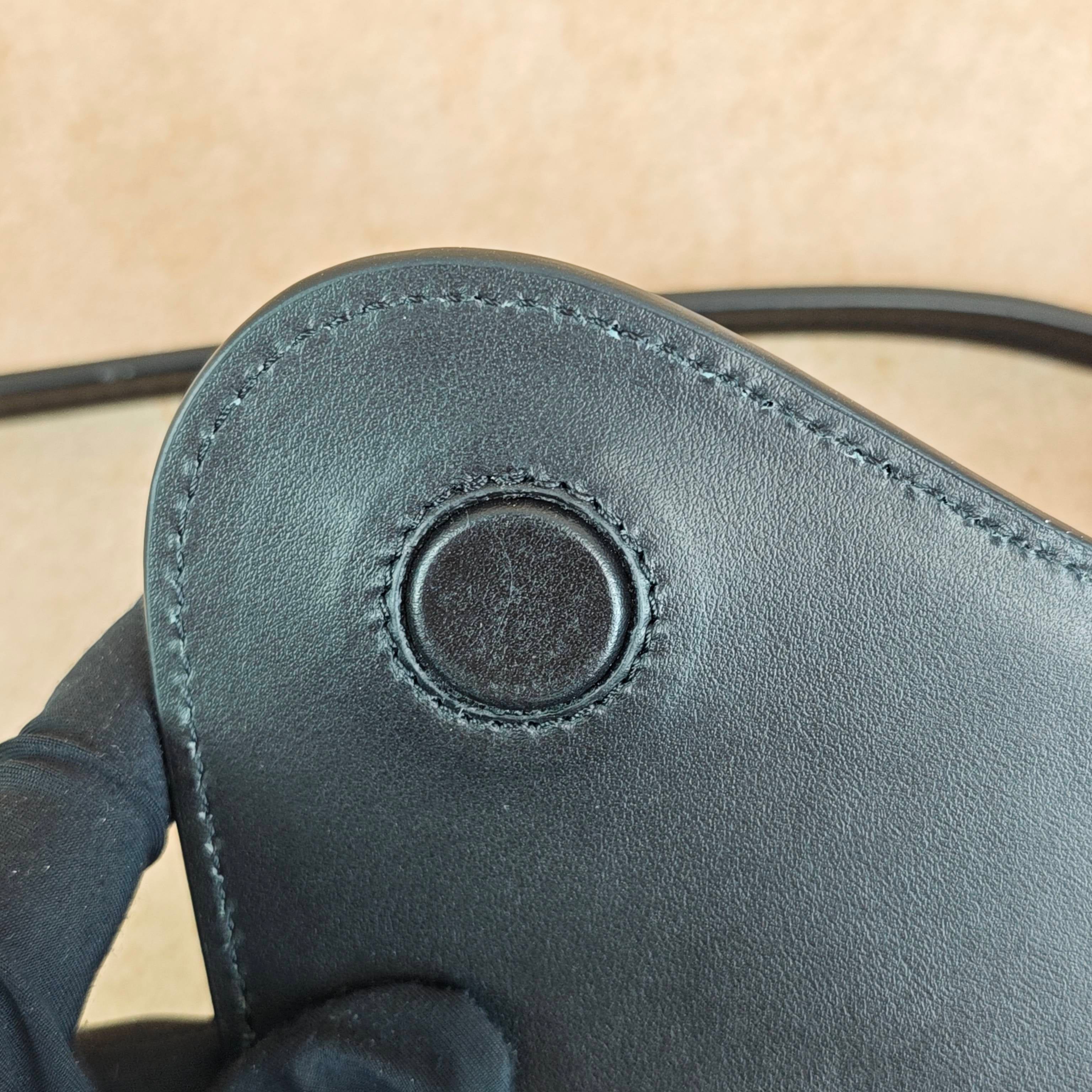 Dior Black Saddle Bag