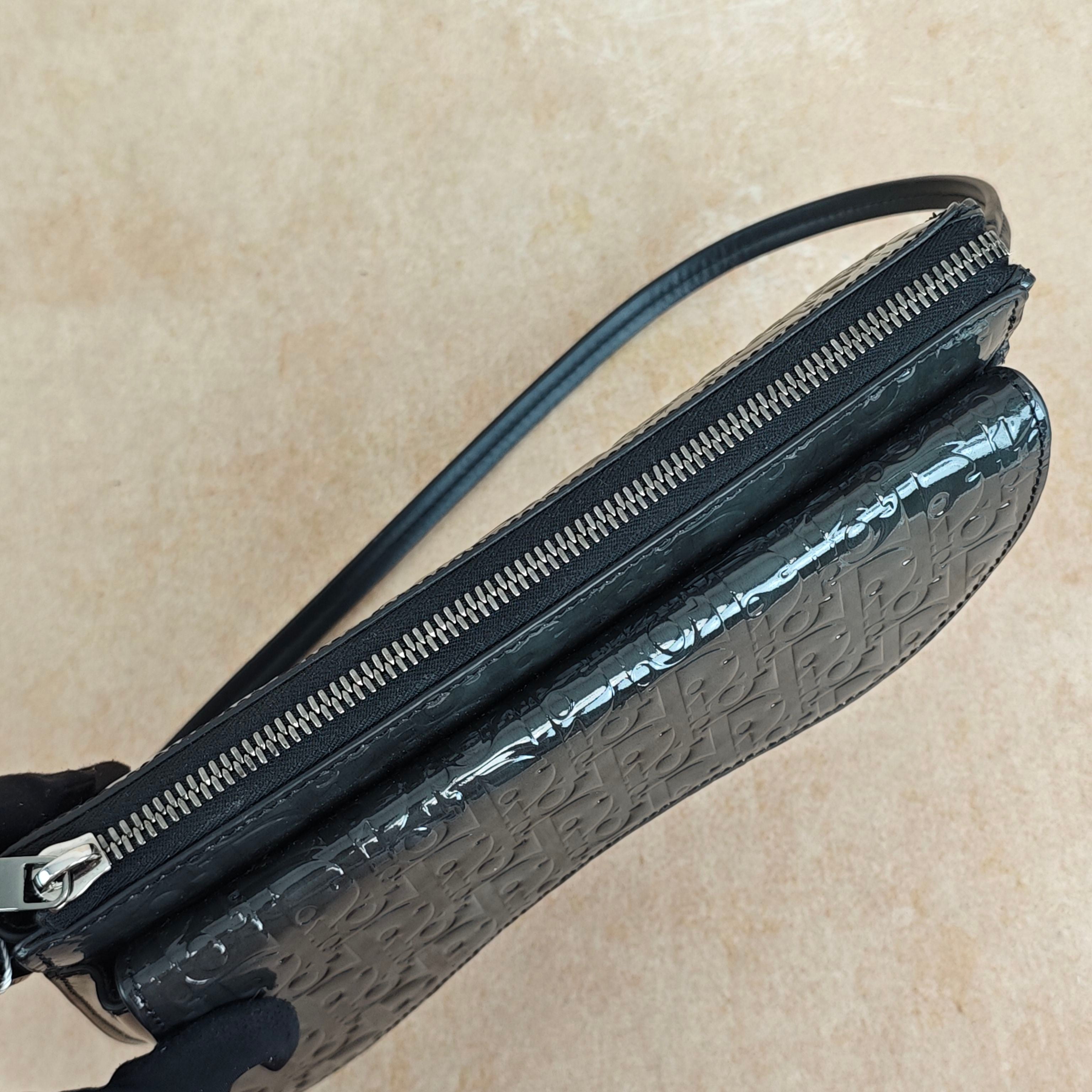 Dior Black Saddle Bag