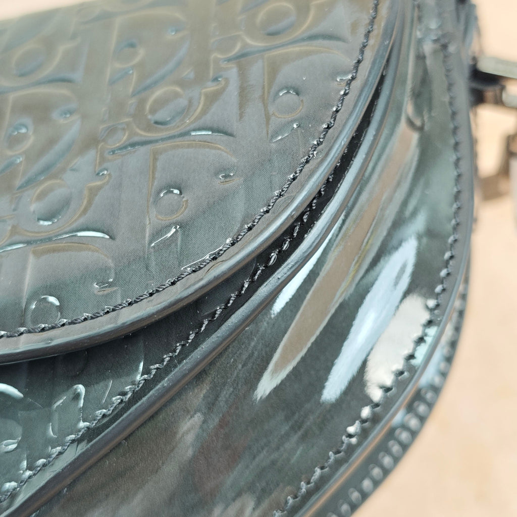 Dior Black Saddle Bag