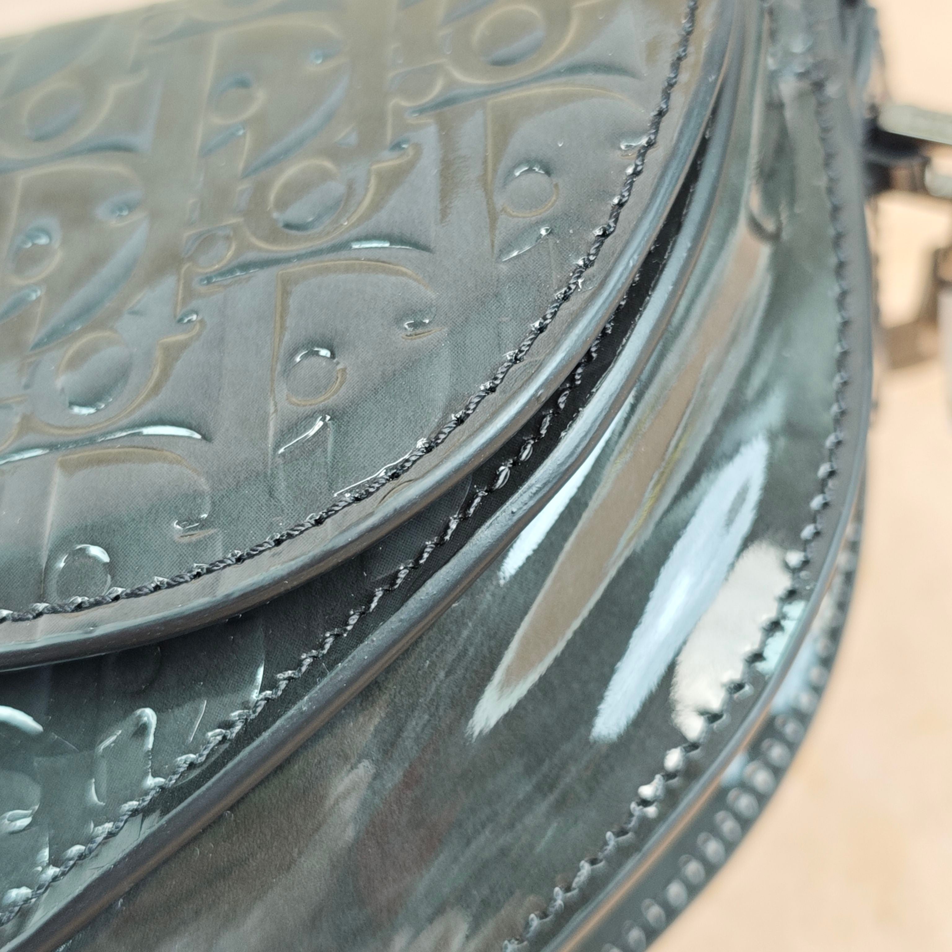 Dior Black Saddle Bag