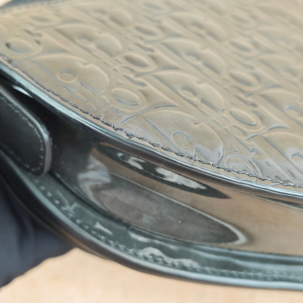 Dior Black Saddle Bag
