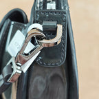 Dior Black Saddle Bag