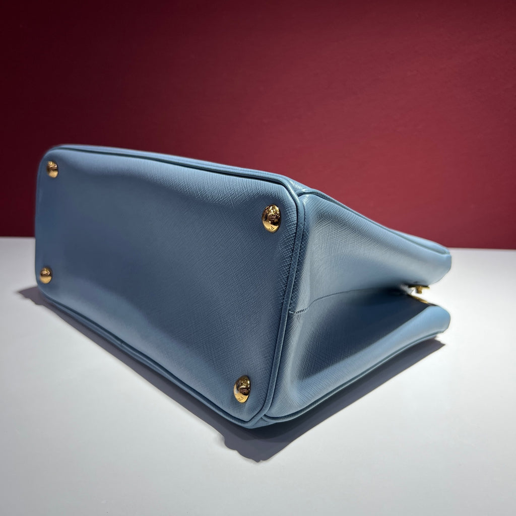 Prada Blue Satchel